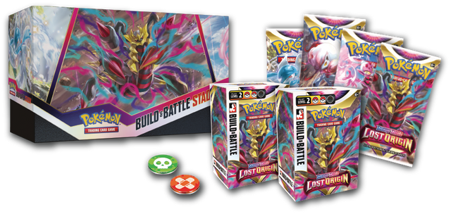 Pokémon TCG: Sword & Shield - Lost Origin - Build & Battle Stadium - Destination Retro