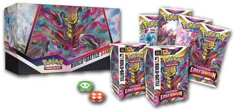 Pokémon TCG: Sword & Shield - Lost Origin - Build & Battle Stadium - Destination Retro