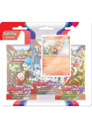 Pokémon TCG: Scarlet & Violet - Base Set - Blister Pack - Three Boosters - Arcanine Promo Card - Destination Retro