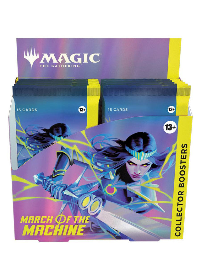 MTG - MARCH OF THE MACHINE - COLLECTOR BOOSTER BOX (AVAILABLE APRIL 21) - Destination Retro
