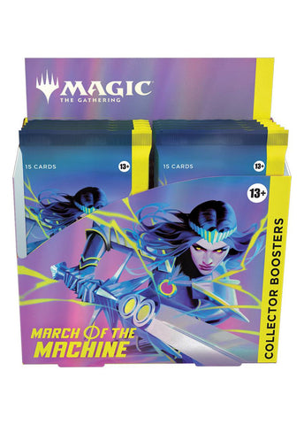 MTG - MARCH OF THE MACHINE - COLLECTOR BOOSTER BOX (AVAILABLE APRIL 21) - Destination Retro