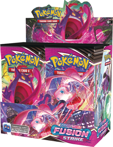 Pokémon TCG: Sword & Shield - Fusion Strike Booster Box - Destination Retro
