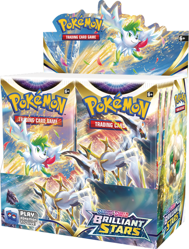 Pokémon TCG: Sword & Shield - Brilliant Stars - Booster Box - Destination Retro