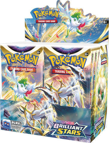 Pokémon TCG: Sword & Shield - Brilliant Stars - Booster Box - Destination Retro