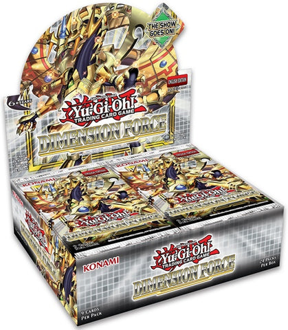 YU-GI-OH! - DIMENSION FORCE - BOOSTER BOX (1ST EDITION) - Destination Retro