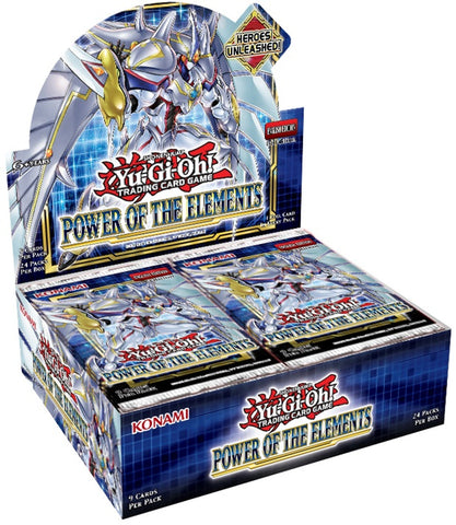 YU-GI-OH! - POWER OF THE ELEMENTS - BOOSTER BOX (1ST EDITION) - Destination Retro