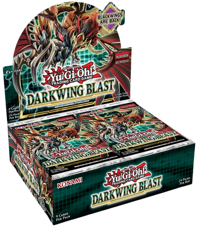 YU-GI-OH! - DARKWING BLAST - BOOSTER BOX (1ST EDITION) (Available October 21st) - Destination Retro