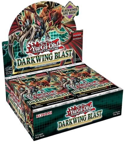 YU-GI-OH! - DARKWING BLAST - BOOSTER BOX (1ST EDITION) (Available October 21st) - Destination Retro