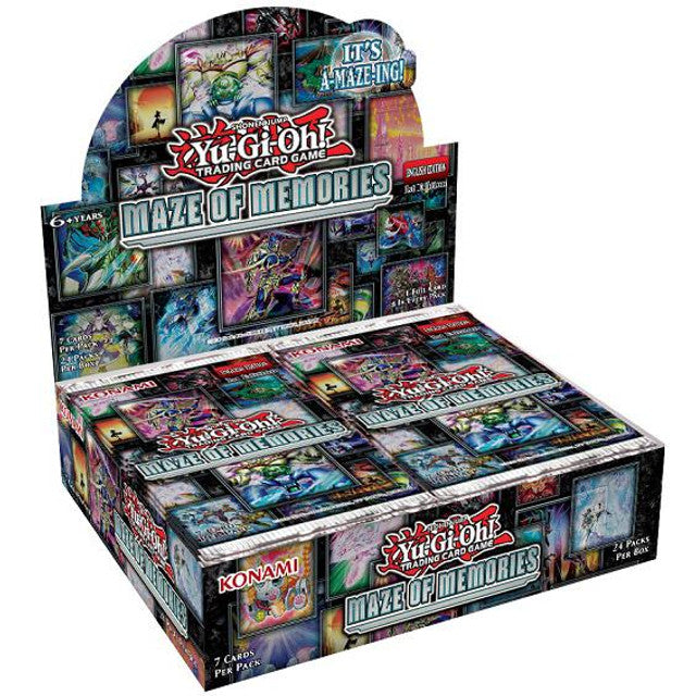 YU-GI-OH! - MAZE OF MEMORIES - BOOSTER BOX (1ST EDITION) (Available March 10) - Destination Retro