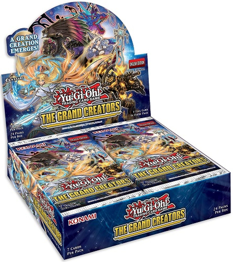 YU-GI-OH! - THE GRAND CREATORS - BOOSTER BOX (1ST EDITION) - Destination Retro