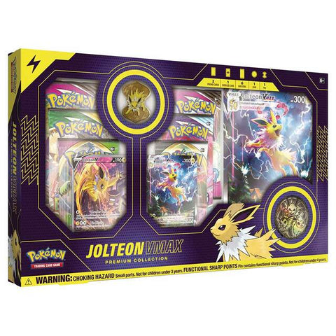 Pokémon TCG: Jolteon VMAX Premium Collection - Destination Retro