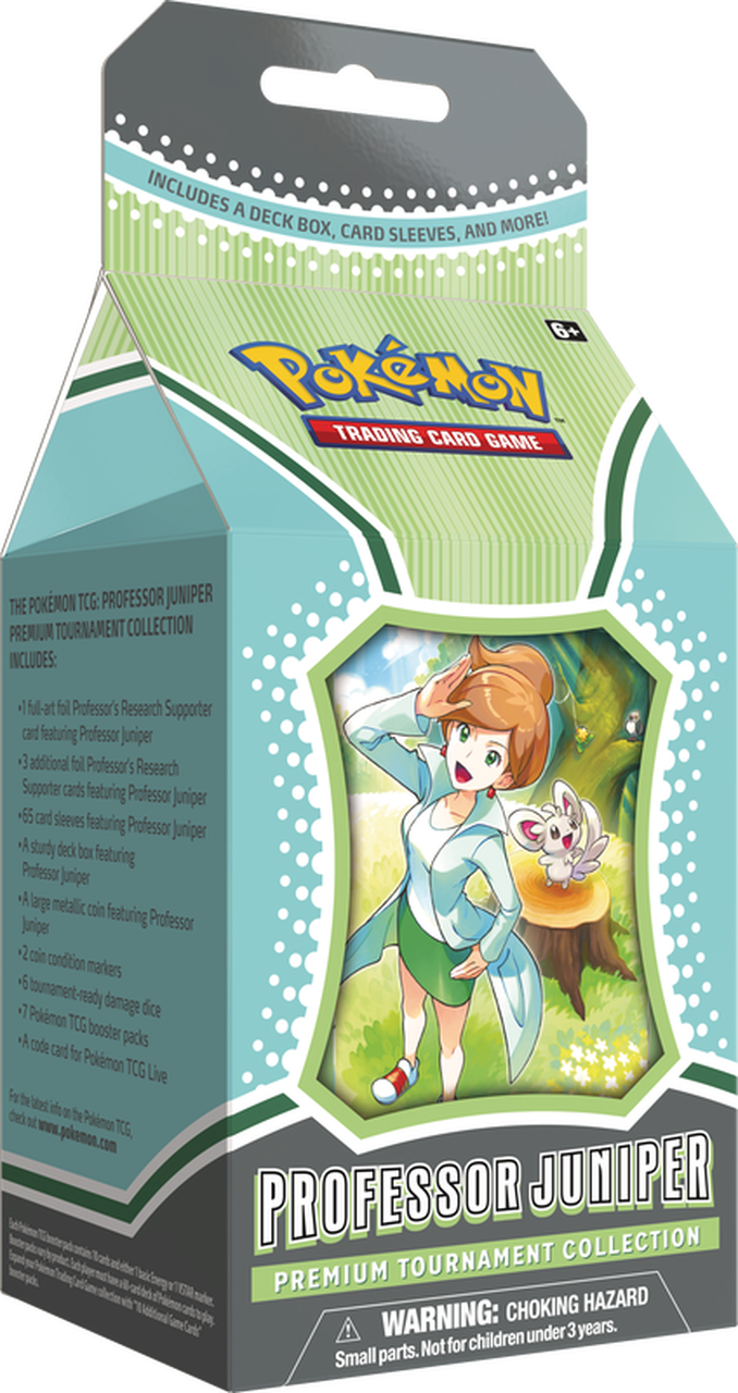 Pokemon TCG - Premium Tournament Collection - Professor Juniper - Destination Retro