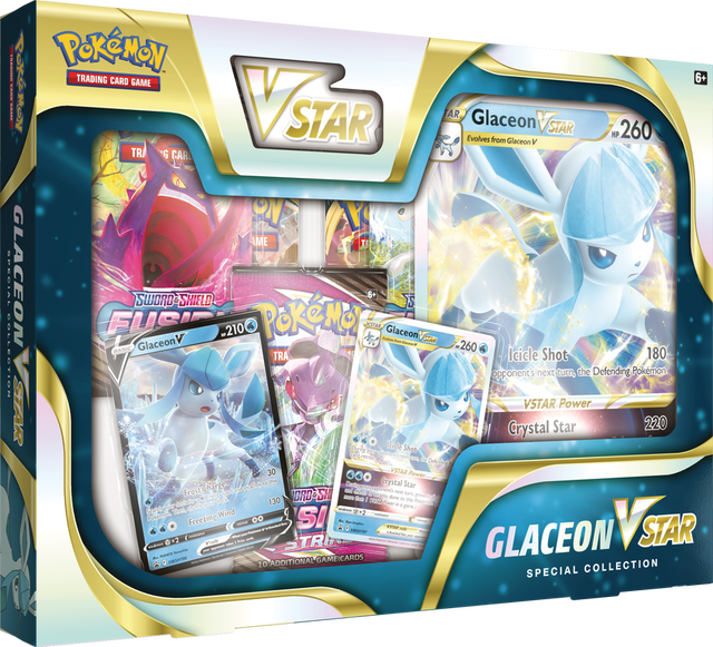 Pokémon TCG: Glaceon VSTAR Special Collection - Destination Retro