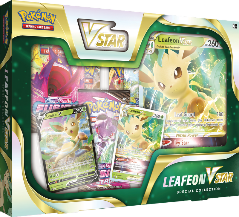 Pokémon TCG: Leafeon VSTAR Special Collection - Destination Retro