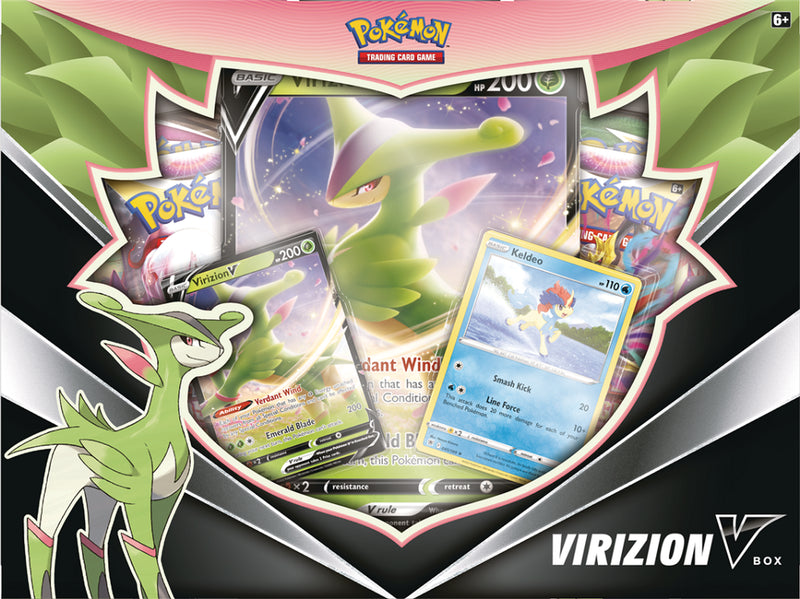 Pokémon TCG: Virizion V Box - Destination Retro