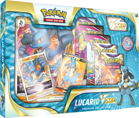 Pokemon TCG - Lucario VSTAR Premium Collection - Destination Retro