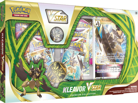 POKEMON TCG - VSTAR PREMIUM COLLECTION - KLEAVOR - Destination Retro