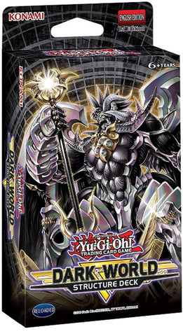 YU-GI-OH! - STRUCTURE DECK - DARK WORLD (1ST EDITION) - Destination Retro