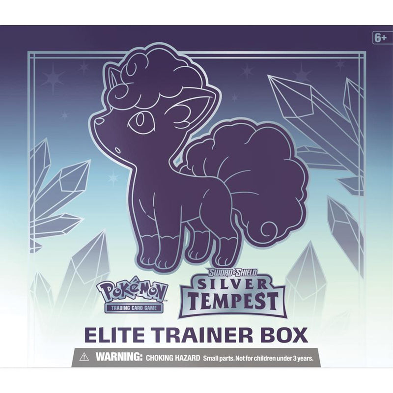 Pokémon TCG: Sword & Shield - Silver Tempest - Elite Trainer Box (Available November 11th) - Destination Retro