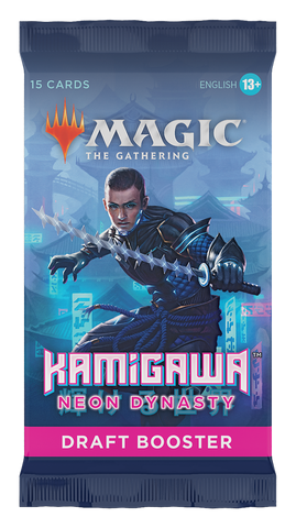 MTG - KAMIGAWA: NEON DYNASTY- DRAFT BOOSTER PACK - Destination Retro