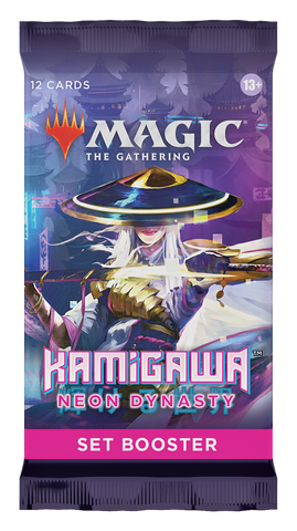 MTG - KAMIGAWA: NEON DYNASTY- SET BOOSTER PACK - Destination Retro