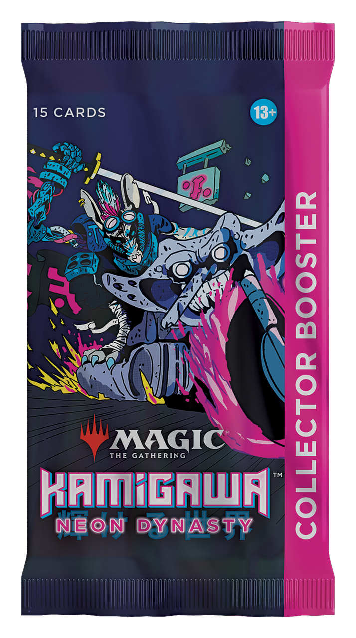 MTG - KAMIGAWA: NEON DYNASTY- COLLECTOR BOOSTER PACK - Destination Retro
