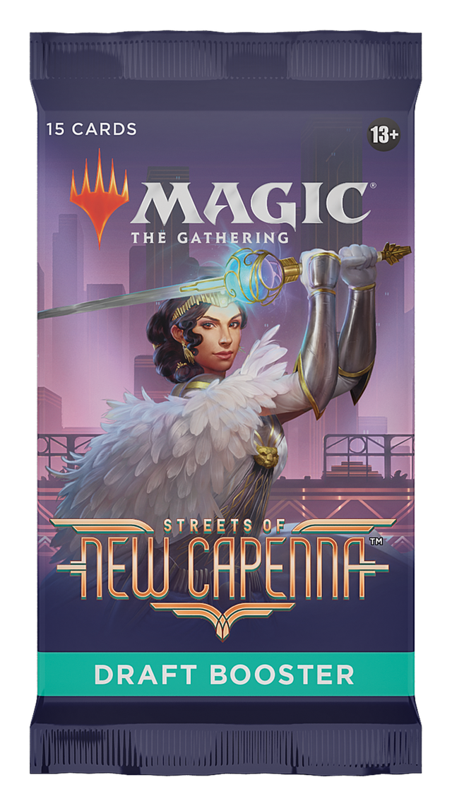 MTG - STREETS OF NEW CAPENNA - DRAFT BOOSTER PACK - Destination Retro