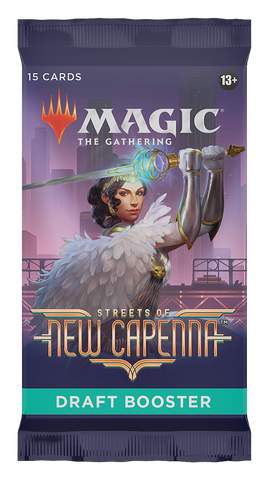 MTG - STREETS OF NEW CAPENNA - DRAFT BOOSTER PACK - Destination Retro