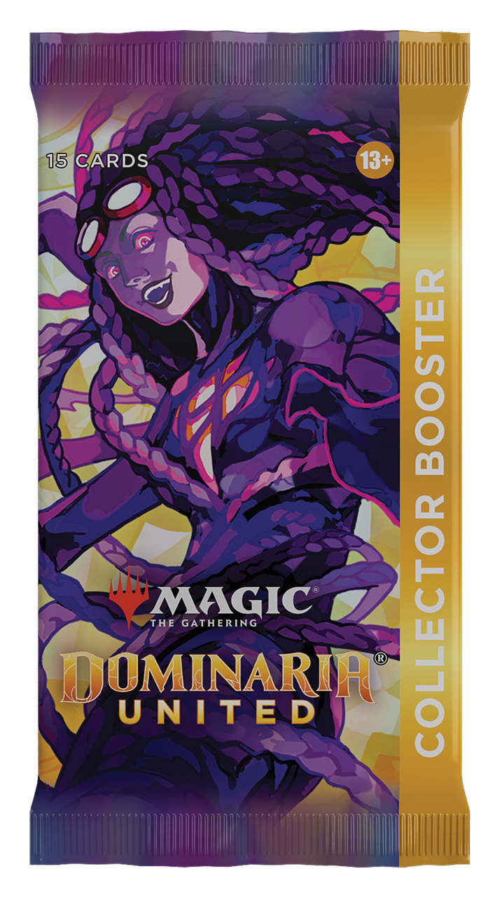 MTG - DOMINARIA UNITED - COLLECTOR BOOSTER PACK (PRE-ORDER SEPTEMBER 9TH 2022) - Destination Retro