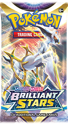 Pokémon TCG: Sword & Shield - Brilliant Stars - Booster Pack - Destination Retro