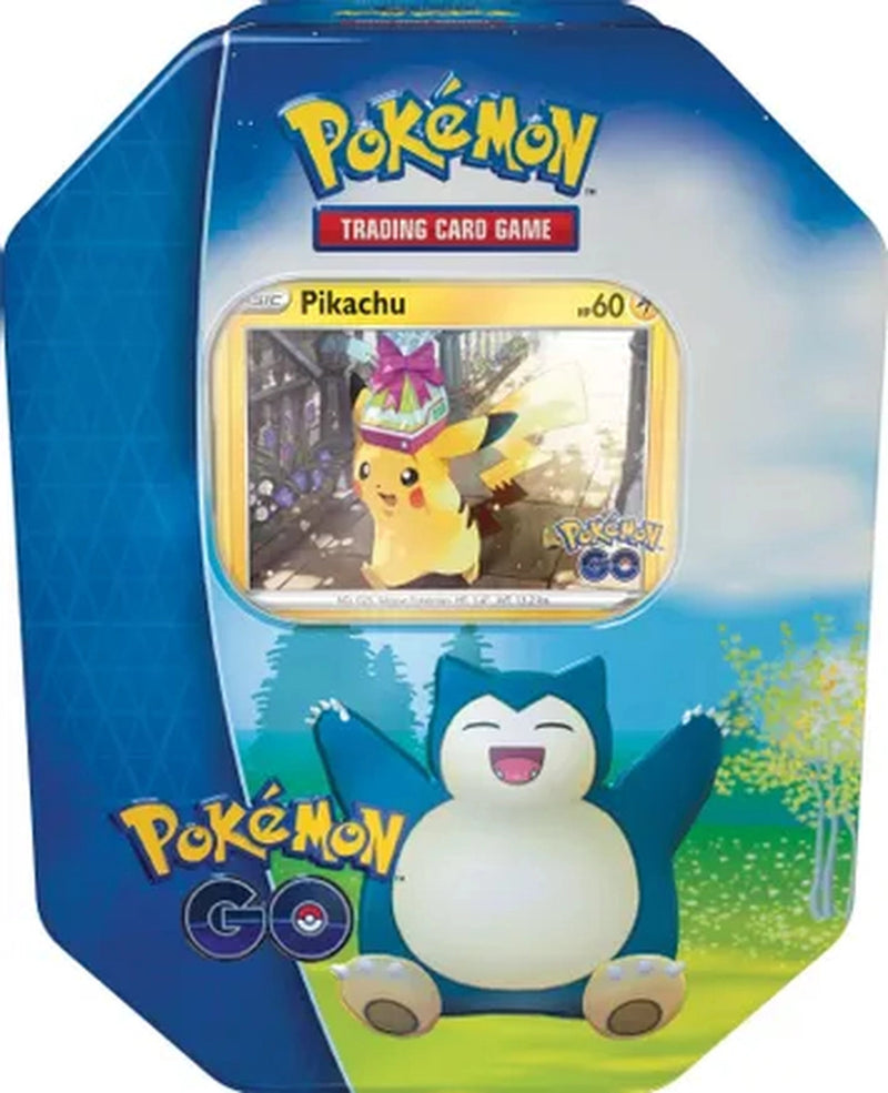 Pokémon TCG: Pokémon GO Gift Tin - Snorlax - Destination Retro