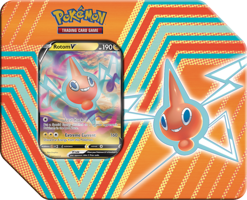 Pokémon TCG: Hidden Potential Tin - Rotom V - Destination Retro