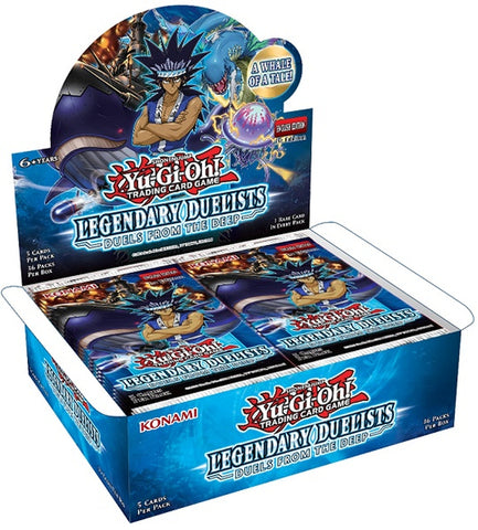 YU-GI-OH! - LEGENDARY DUELISTS: DUELS FROM THE DEEP - BOOSTER BOX (1ST EDITION) - Destination Retro