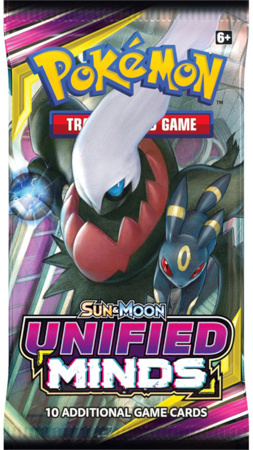 Pokemon Sun and Moon Unified Minds Booster Pack - Destination Retro