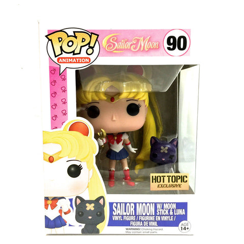 Sailor Moon (w/ Moon Stick & Luna) (Sailor Moon) - Destination Retro