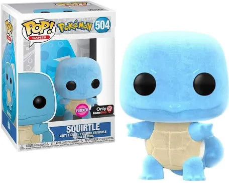 Squirtle (Flocked) (EB Exclusive Sticker) (Pokemon) - Destination Retro
