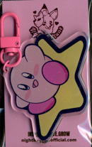 NightK - Star Rider - Clear - Holographic Acrylic Keychain - Destination Retro