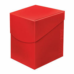 TCG - DECK BOX - ULTRA PRO ECLIPSE - APPLE RED 100+ - Destination Retro