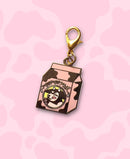 NightK - Moomoo Milk -  Enamel Charm - Destination Retro