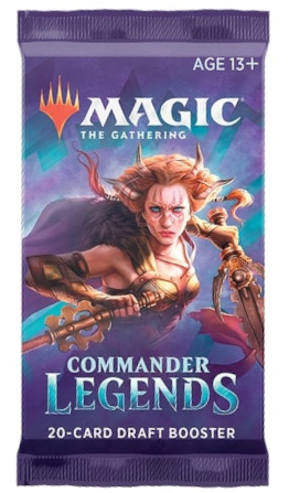 MTG - COMMANDER LEGENDS - DRAFT BOOSTER PACK - Destination Retro