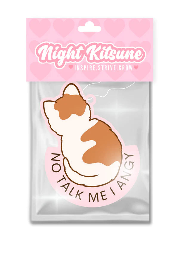 NightK - No Talk me I angy -  Pineapple - Air Freshener - Destination Retro