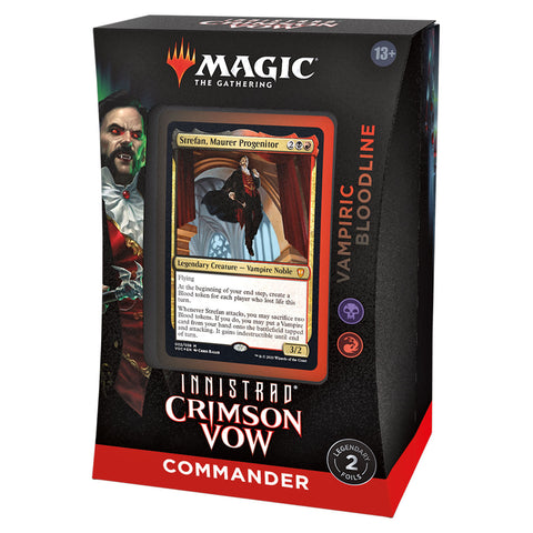 MTG - INNISTRAD: CRIMSON VOW - COMMANDER DECK - VAMPIRIC BLOODLINE - Destination Retro