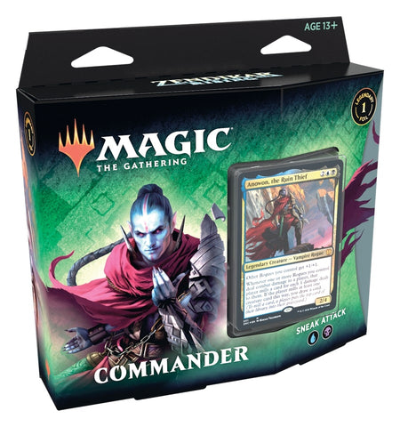 MTG - ZENDIKAR RISING - COMMANDER DECK - SNEAK ATTACK - Destination Retro
