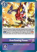 Overflowing Power [BT12-109] [Across Time Pre-Release Cards] - Destination Retro