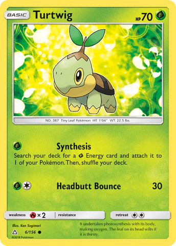 Turtwig (6/156) [Sun & Moon: Ultra Prism] - Destination Retro