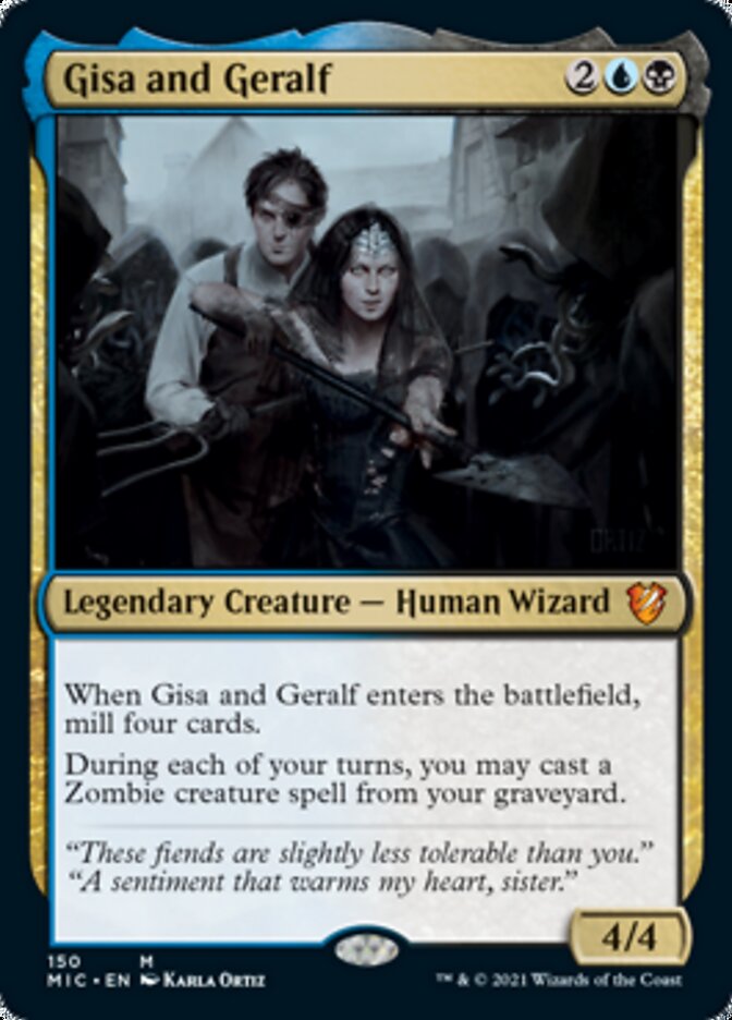 Gisa and Geralf [Innistrad: Midnight Hunt Commander] - Destination Retro