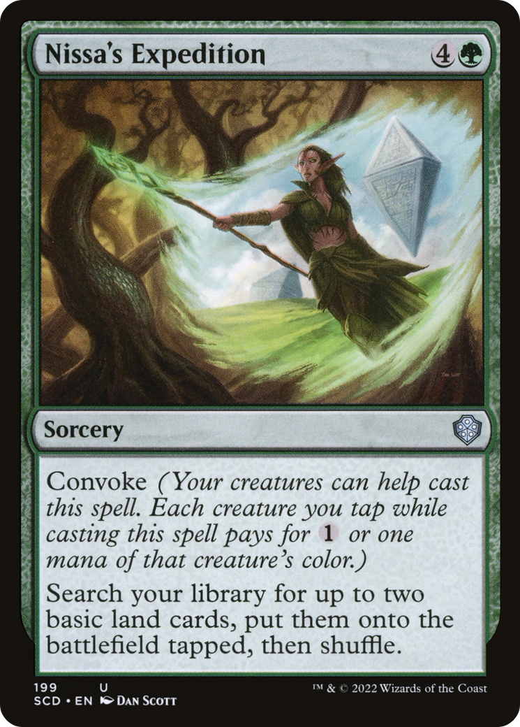 Nissa's Expedition [Starter Commander Decks] - Destination Retro