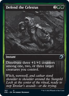 Defend the Celestus [Innistrad: Double Feature] - Destination Retro