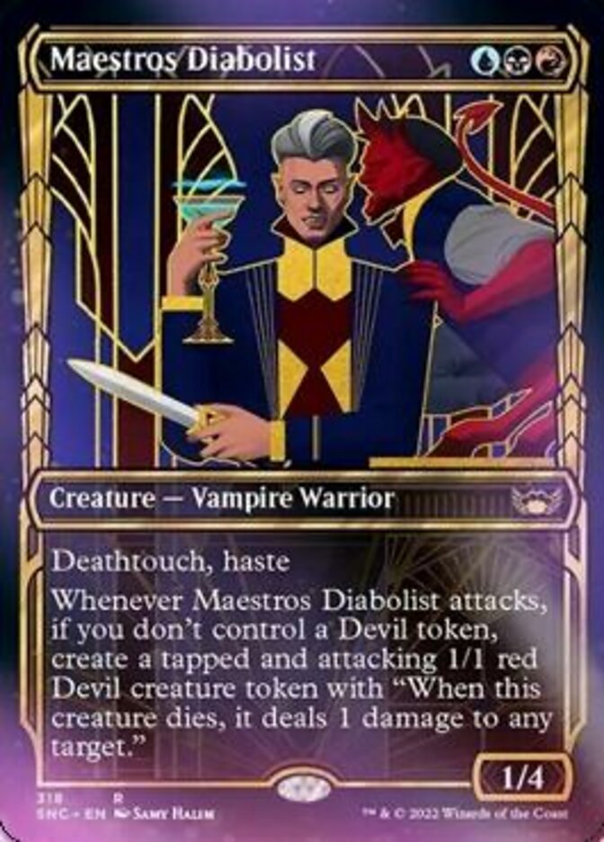 Maestros Diabolist (Showcase Golden Age) [Streets of New Capenna] - Destination Retro