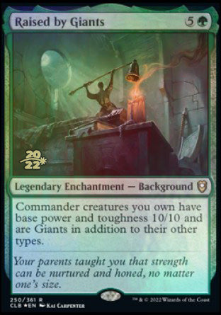 Raised by Giants [Commander Legends: Battle for Baldur's Gate Prerelease Promos] - Destination Retro
